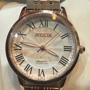 #53 Invicta Wildflower Sloane Women’s Watch, Rose Gold/Silver